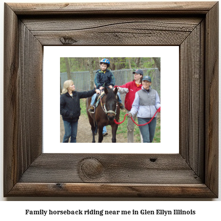 family horseback riding near me in Glen Ellyn, Illinois